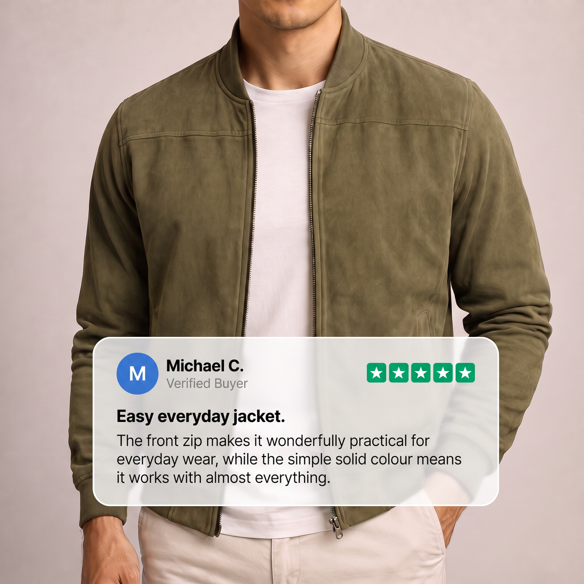 RADCLIFFE BLOUSON AVIATEUR CLASSIQUE