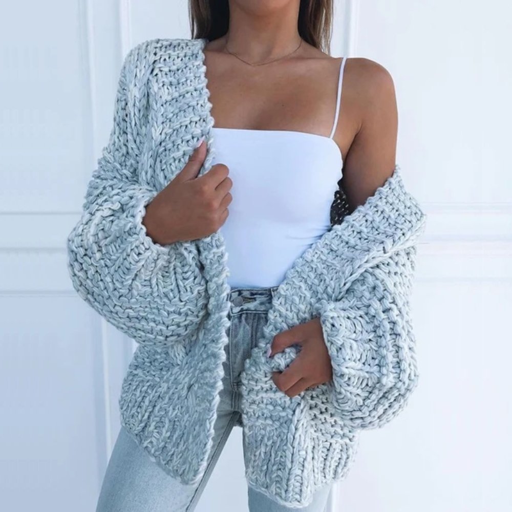 CECILY CARDIGAN EN GROS TRICOT