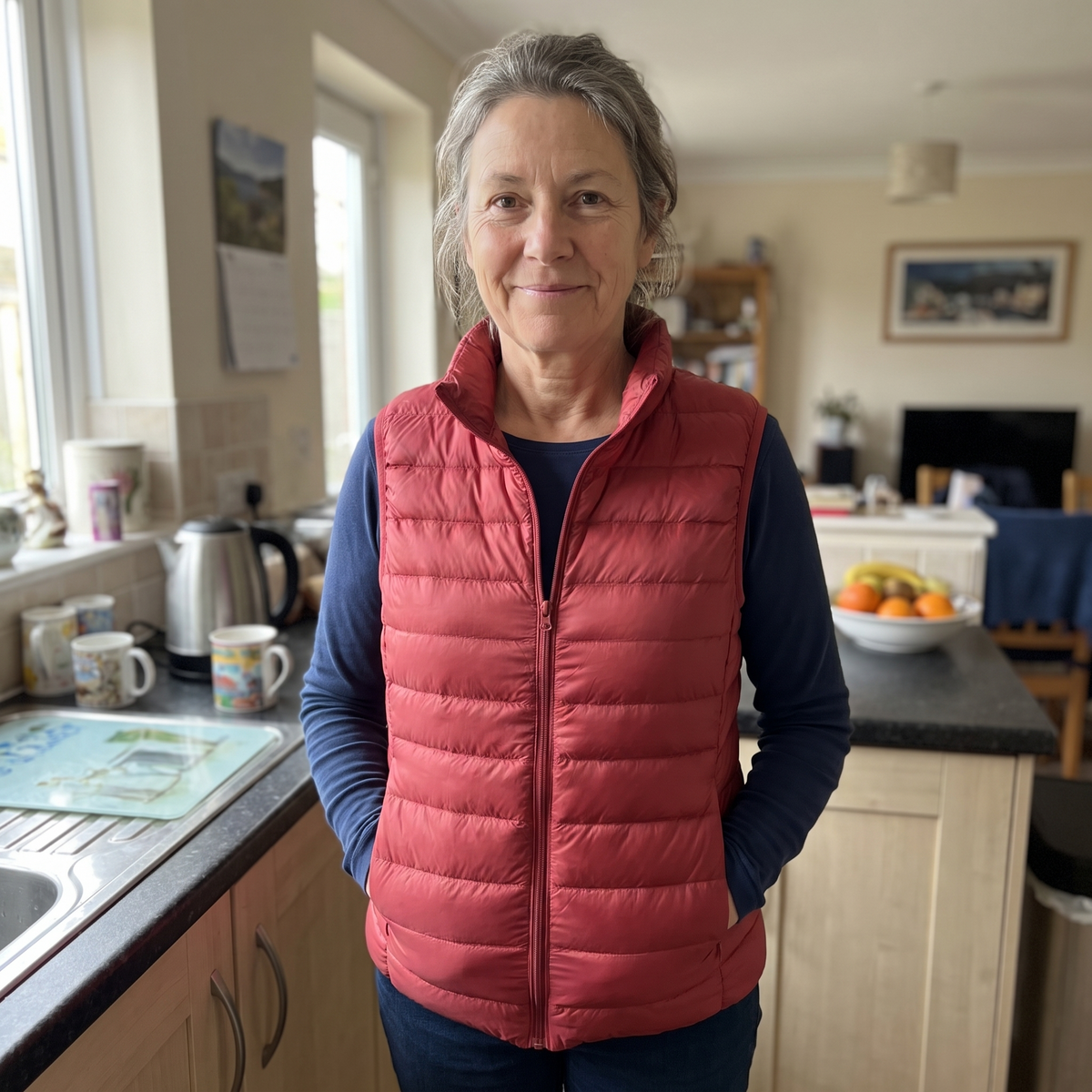 BEATRICE VESTE SANS MANCHES CHAUDE ET COMPACTABLE