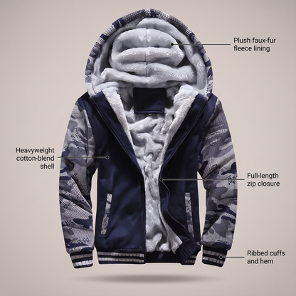 CORMAC VESTE EN POLAIRE ÉPAISSE