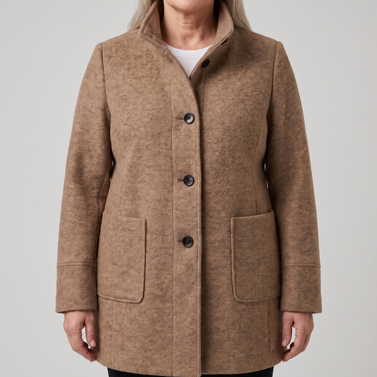 MARGOT MANTEAU LONG MODERNE