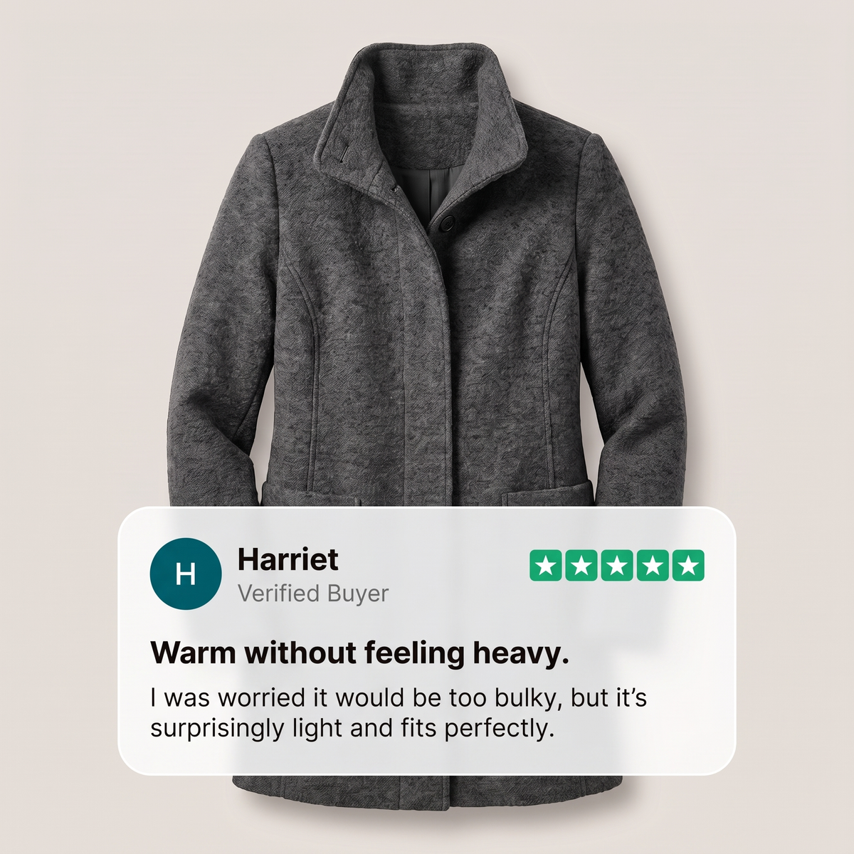 MARGOT MANTEAU LONG MODERNE