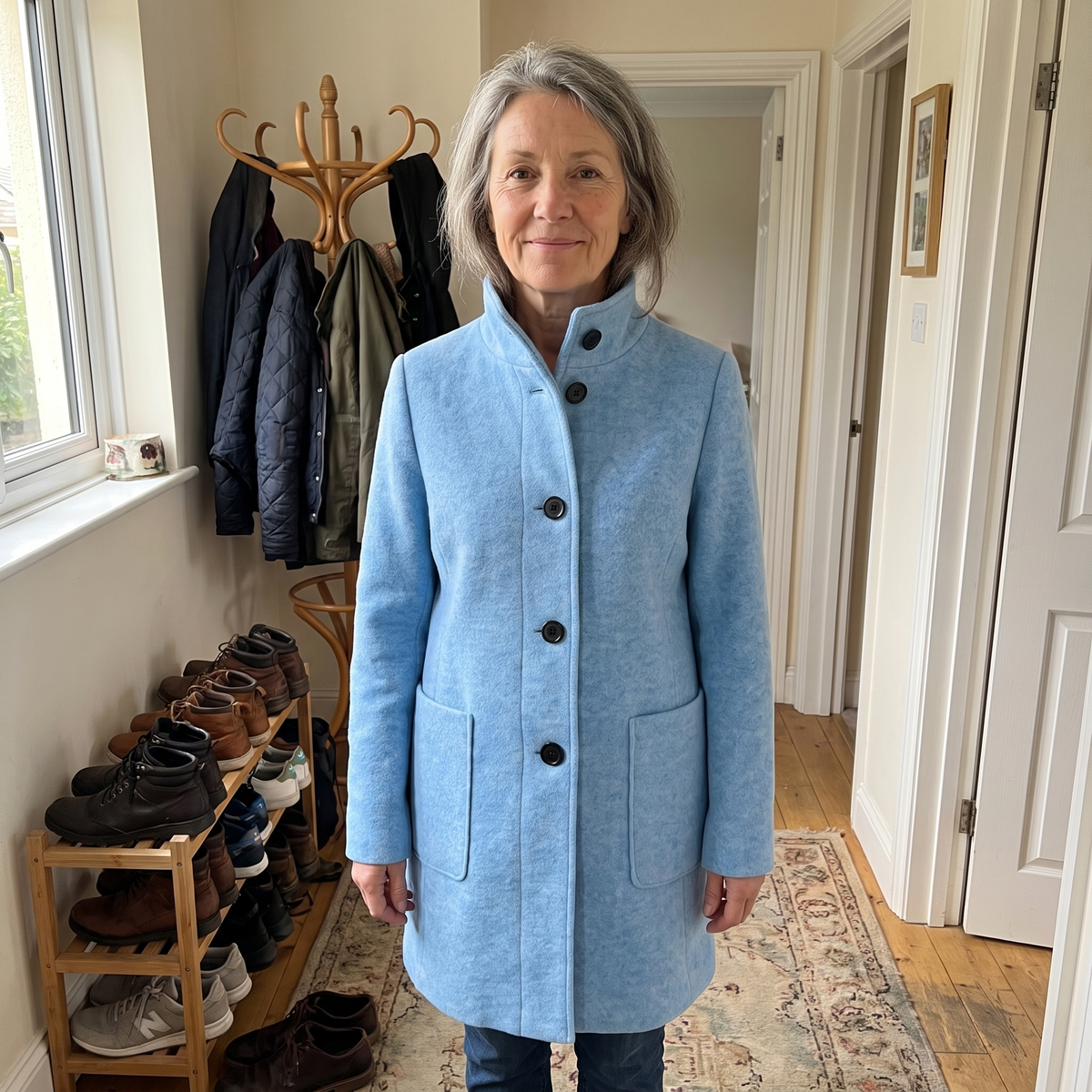 MARGOT MANTEAU LONG MODERNE