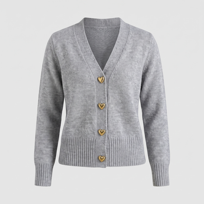 MAISIE CARDIGAN CHARMANT À BOUTONS