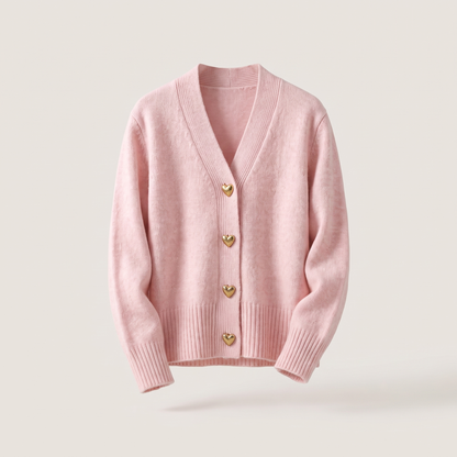 MAISIE CARDIGAN CHARMANT À BOUTONS