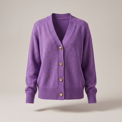 MAISIE CARDIGAN CHARMANT À BOUTONS