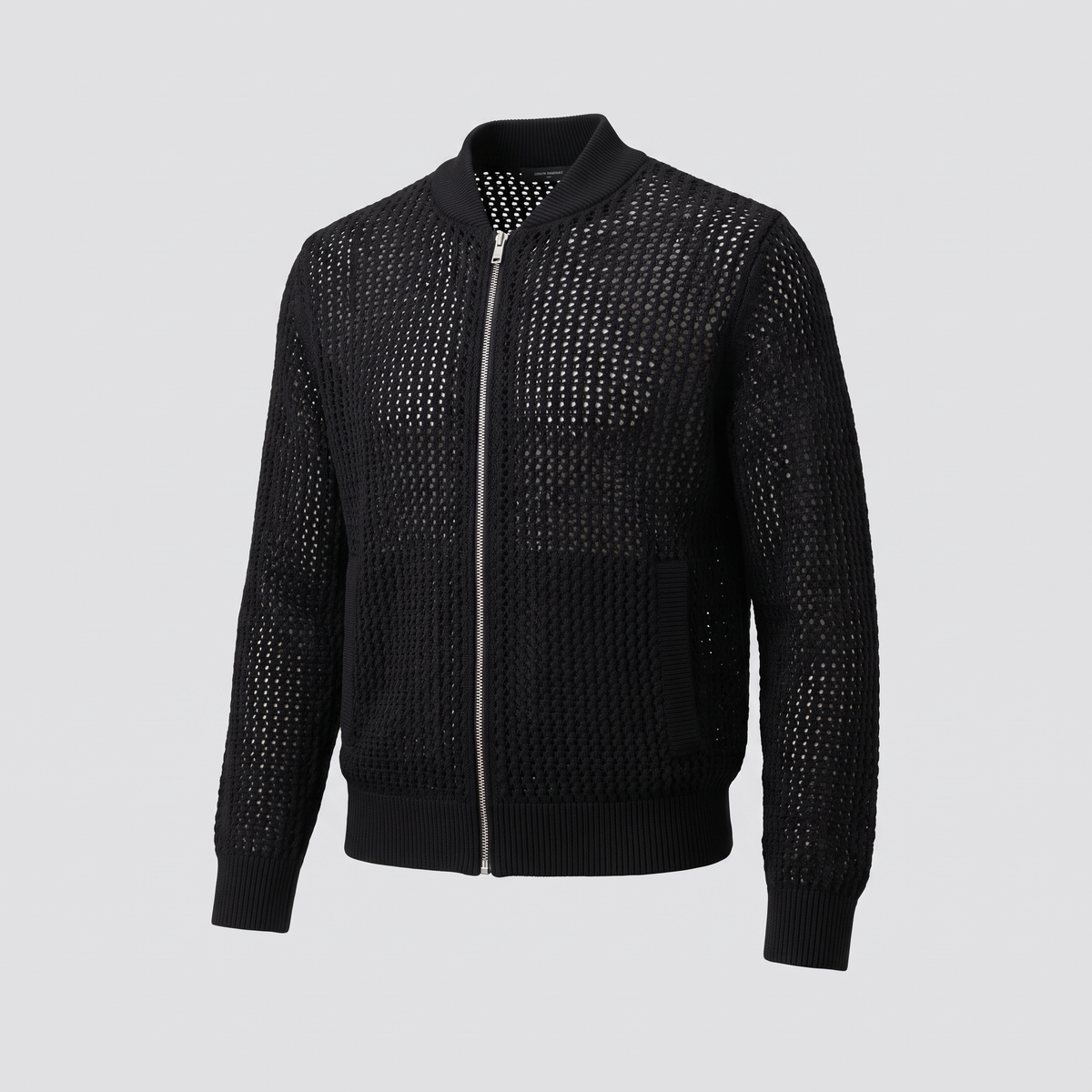 GWENDOLINE VESTE EN TRICOT AJOURÉ