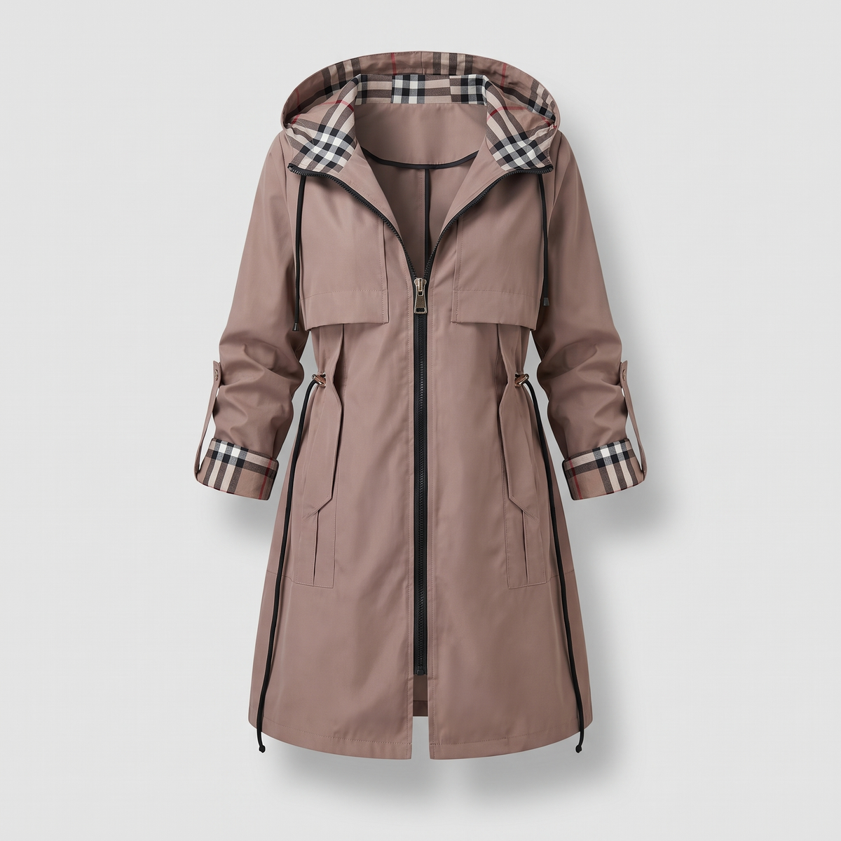 ISOBEL MANTEAU IMPERMÉABLE À CAPUCHE