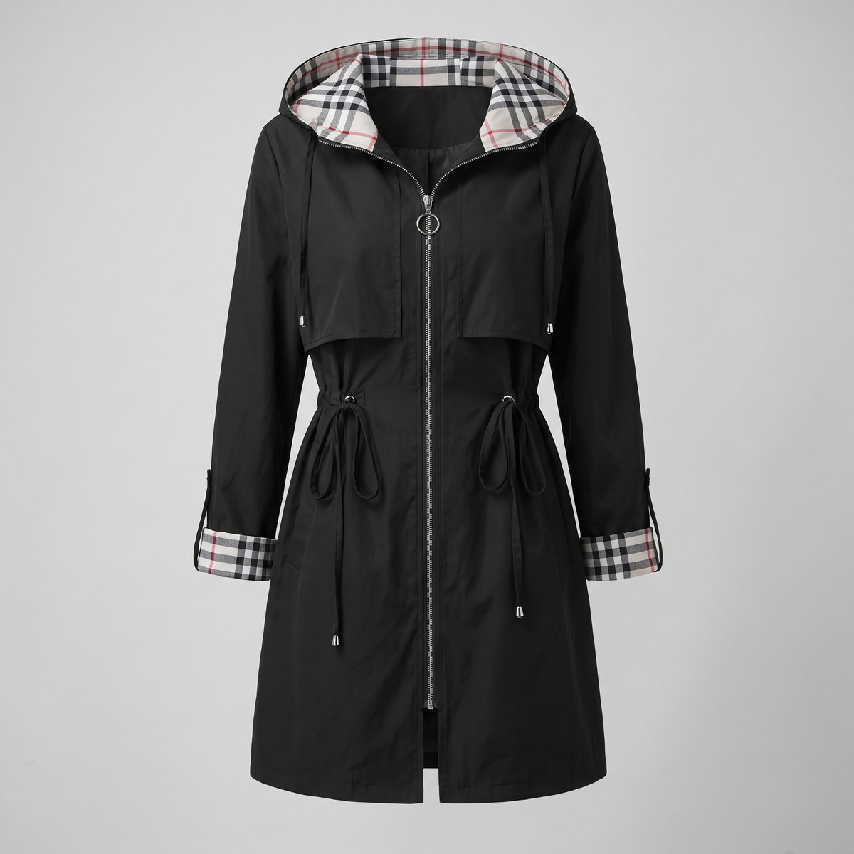 ISOBEL MANTEAU IMPERMÉABLE À CAPUCHE