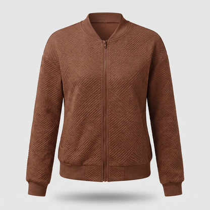 EVELYN VESTE À MOTIF CHEVRON