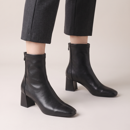 ROSALIE BOTTES EN CUIR
