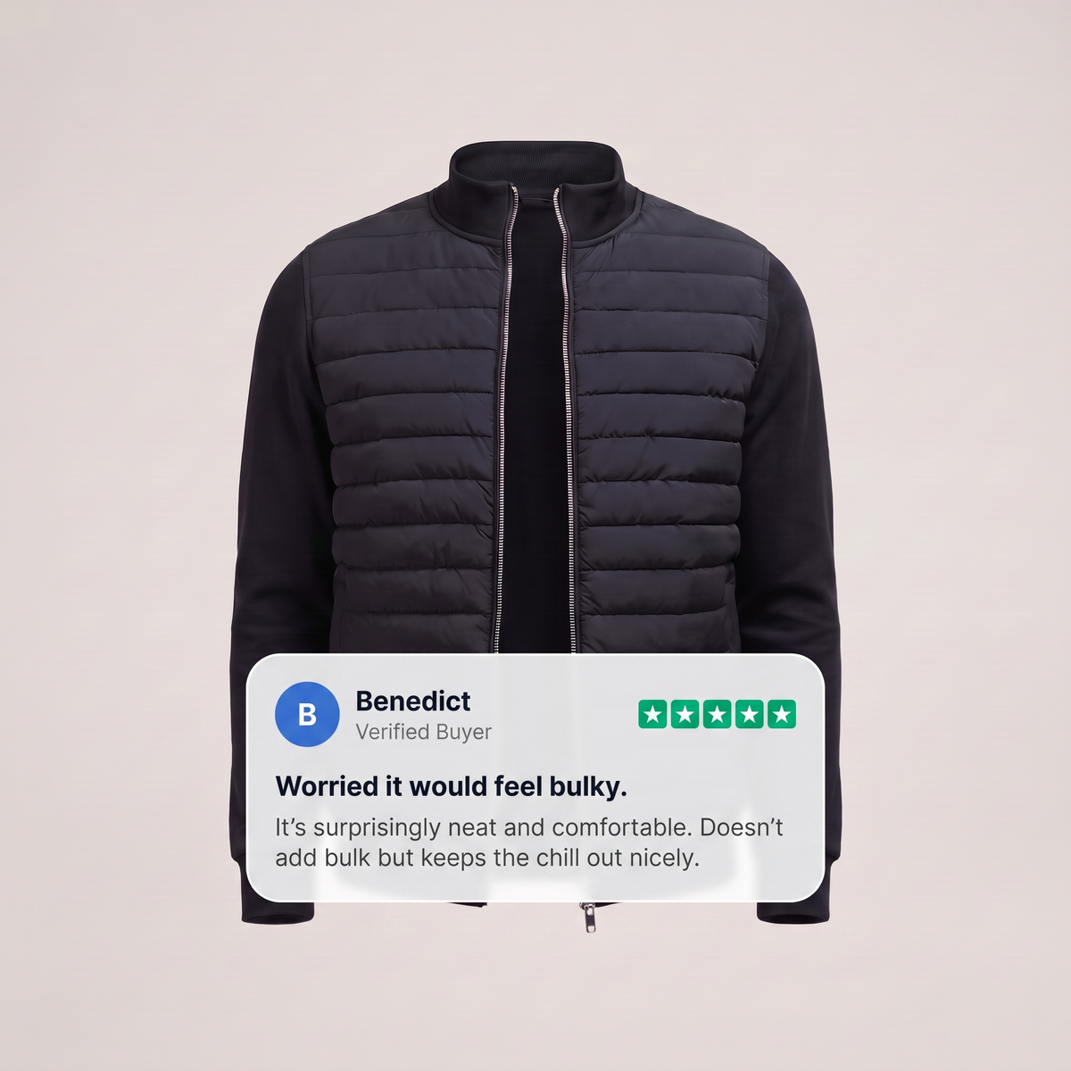 BLACKTHORN VESTE TECHNIQUE HYBRIDE