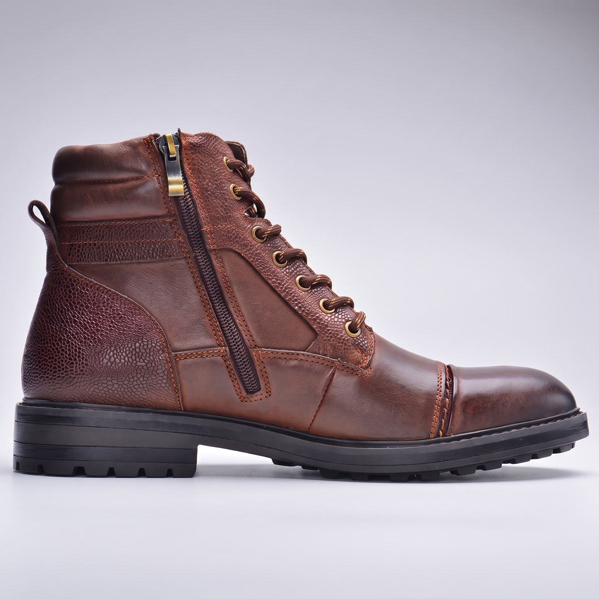 FITZROY BOTTINES EN CUIR