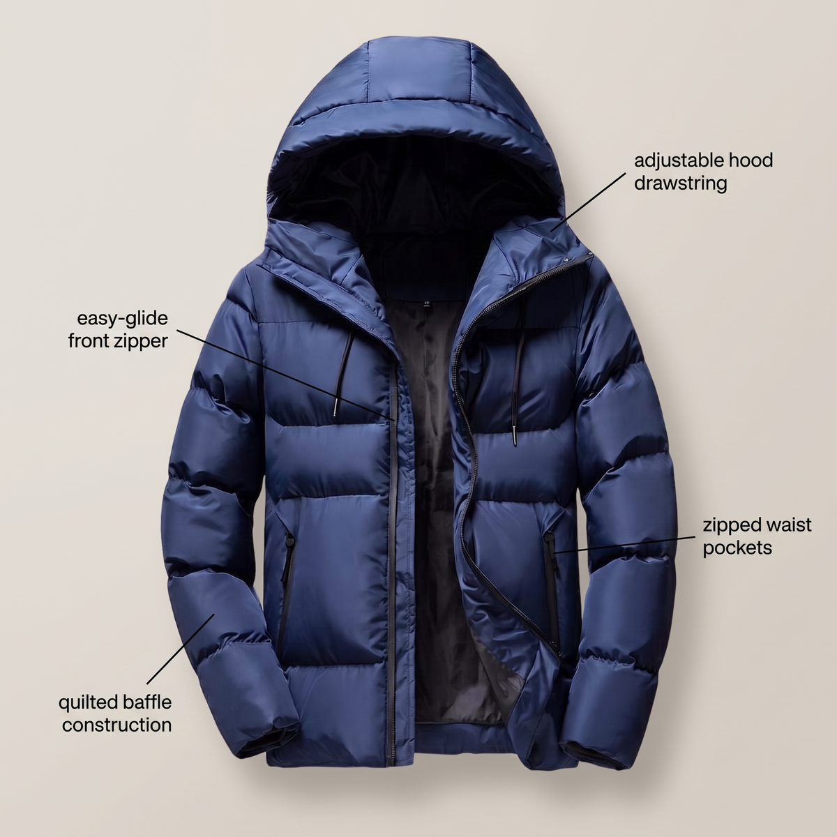 RUTHERFORD PARKA MATELASSÉE