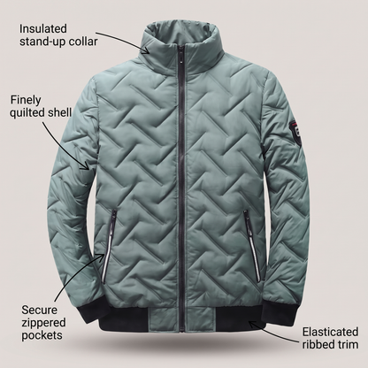 BELLINGHAM BLOUSON AVIATEUR MATELASSÉ