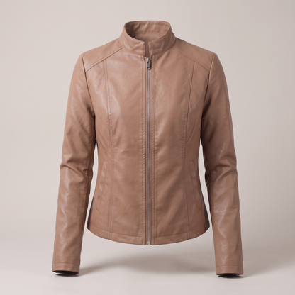 ODETTE VESTE COURTE EN CUIR