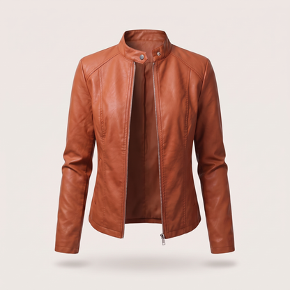 ODETTE VESTE COURTE EN CUIR