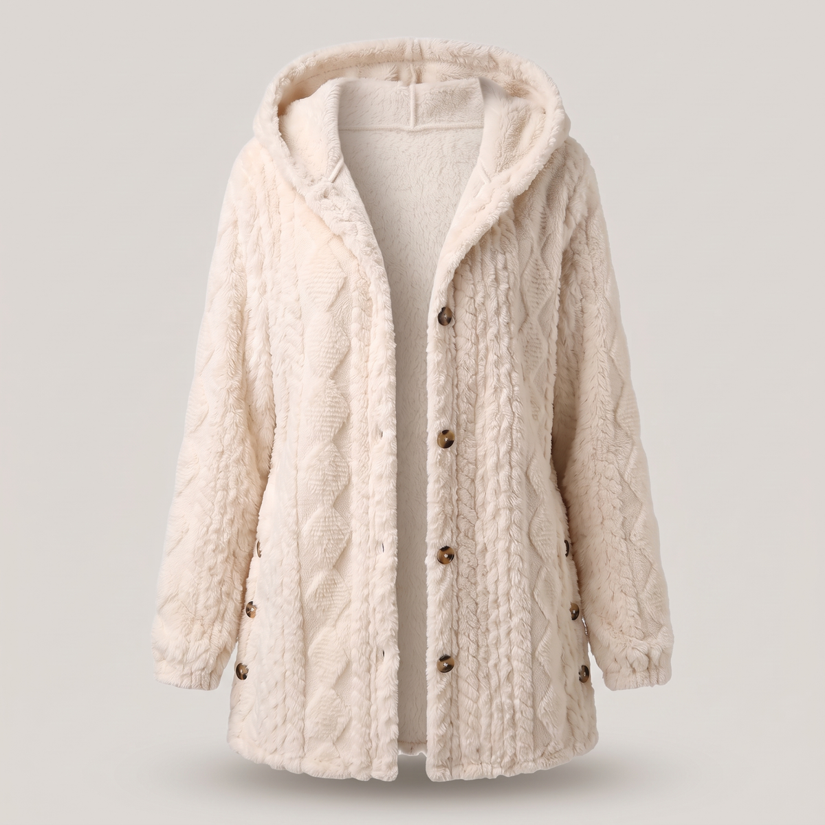 DULCIE VESTE D’HIVER DOUILLETTE À CAPUCHE