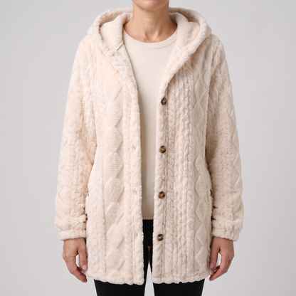 DULCIE VESTE D’HIVER DOUILLETTE À CAPUCHE