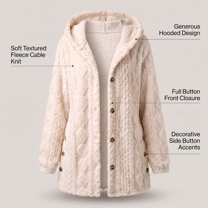 DULCIE VESTE D’HIVER DOUILLETTE À CAPUCHE