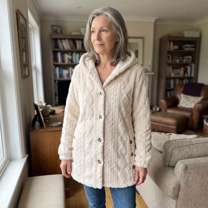 DULCIE VESTE D’HIVER DOUILLETTE À CAPUCHE