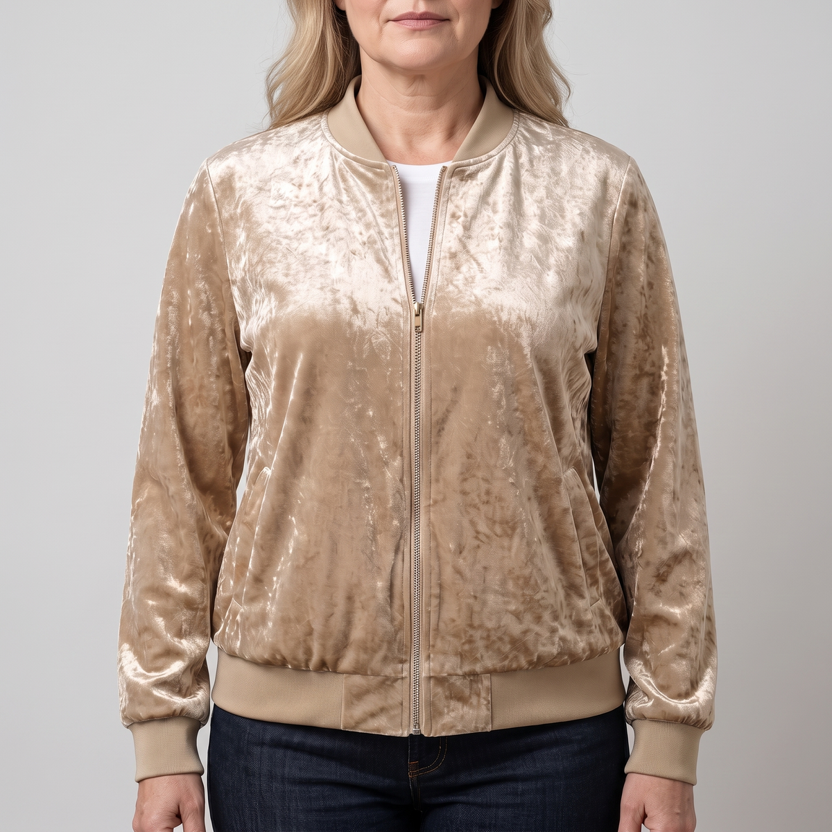 ISADORA VESTE À MANCHES PAILLETÉES