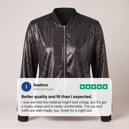 ISADORA VESTE À MANCHES PAILLETÉES