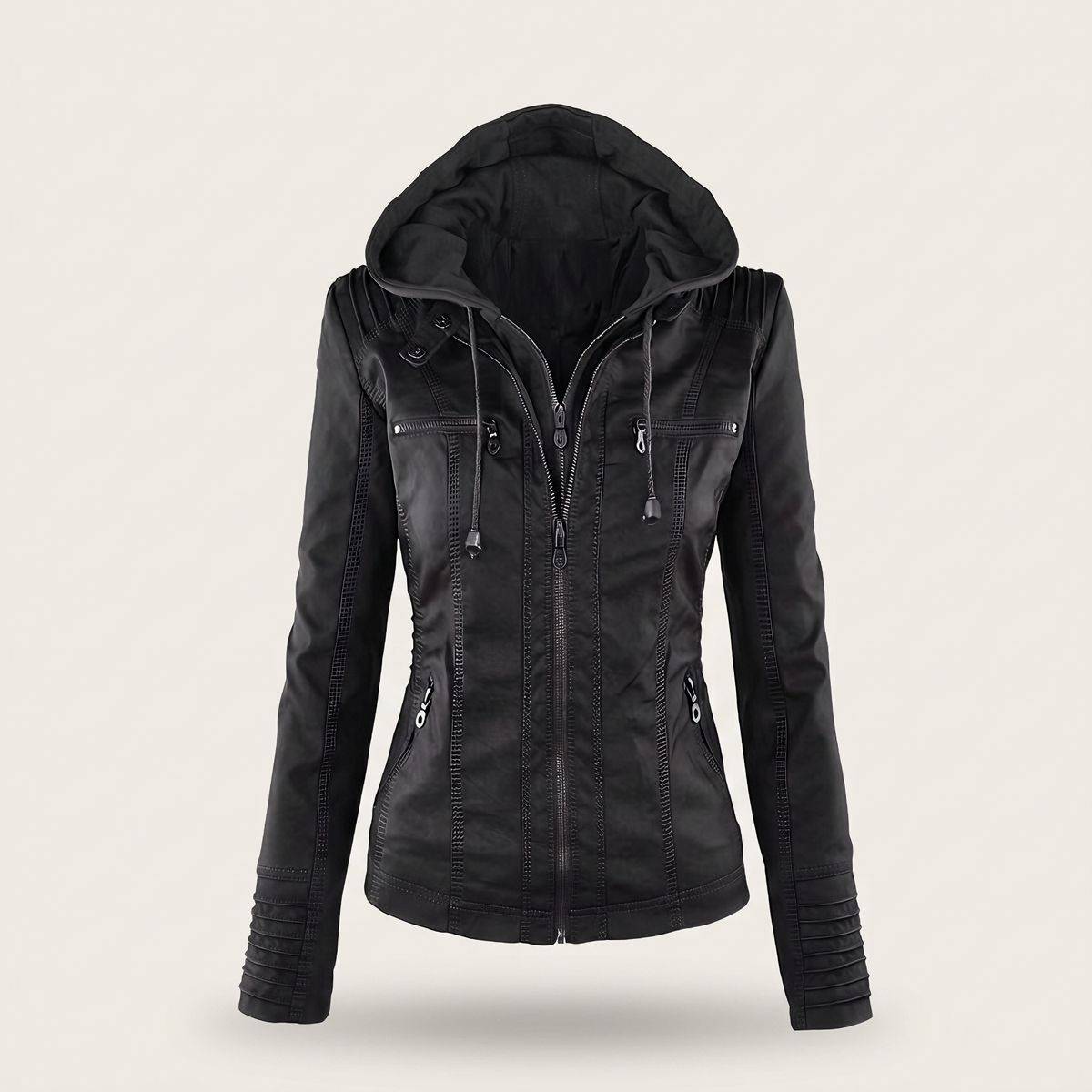 GENEVIEVE VESTE EN SUÉDINE