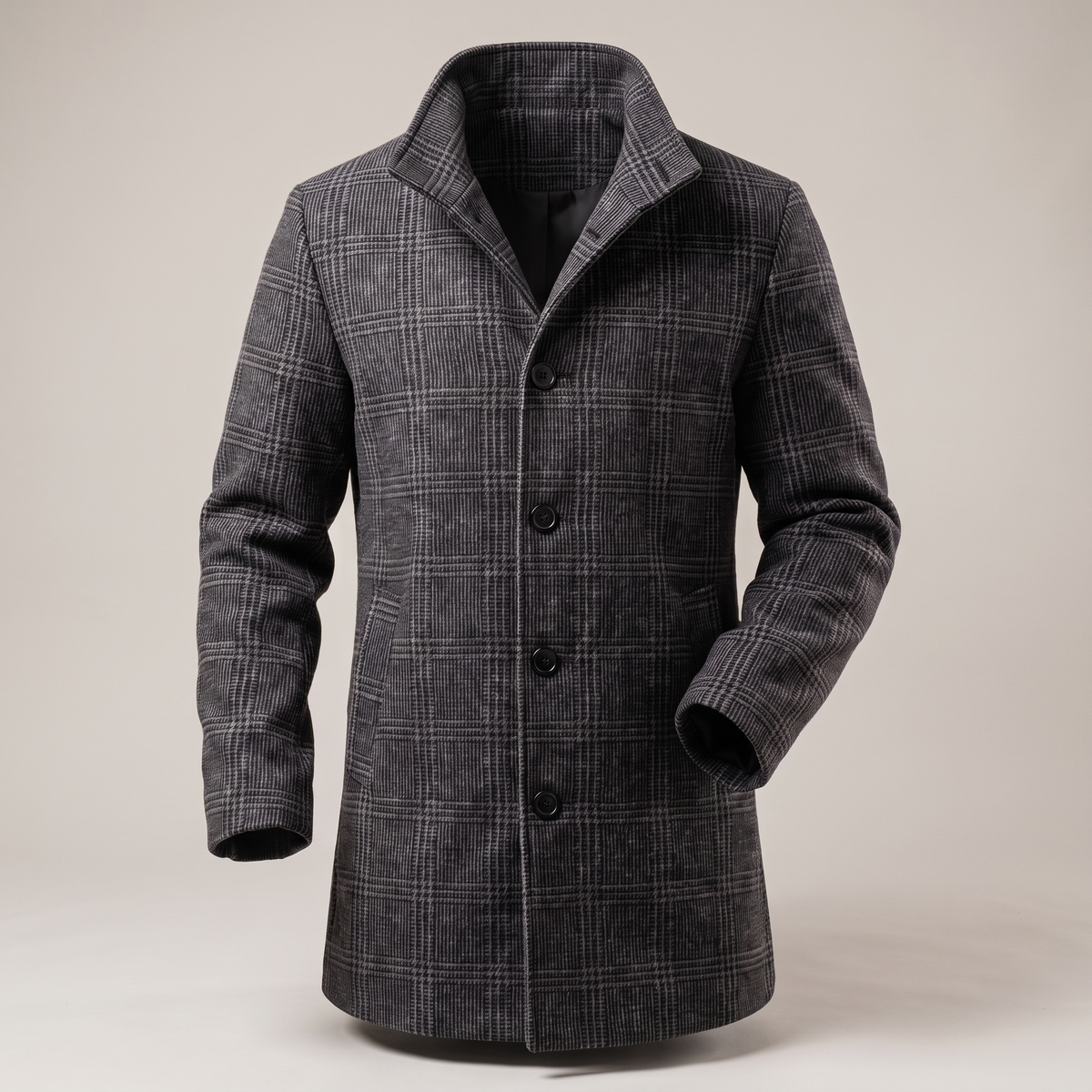WESTBURY VESTE CLASSIQUE À CARREAUX