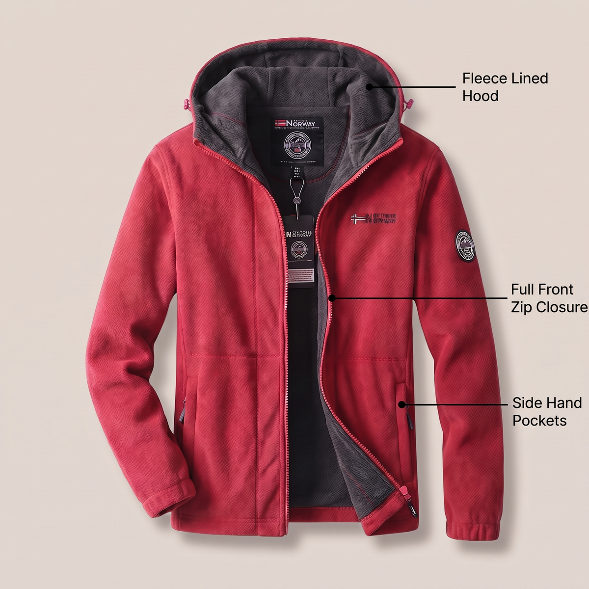 NORTHWICK VESTE EN POLAIRE POUR TEMPS FROID