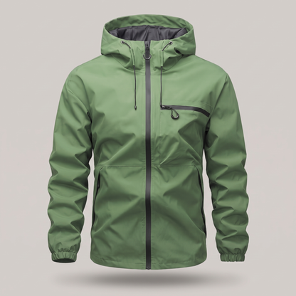 MANTEAU IMPERMÉABLE ESSENTIEL À CAPUCHE