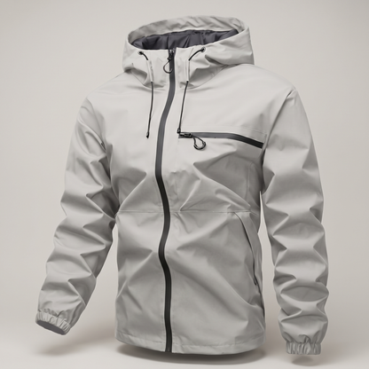 MANTEAU IMPERMÉABLE ESSENTIEL À CAPUCHE