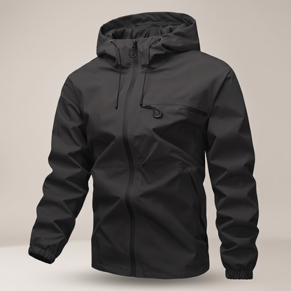 MANTEAU IMPERMÉABLE ESSENTIEL À CAPUCHE