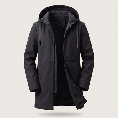 VESTE D’EXTÉRIEUR FONCTIONNELLE À CAPUCHE