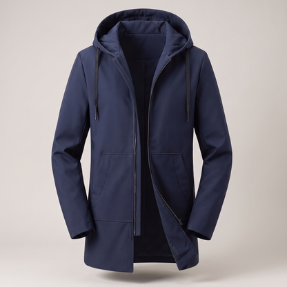 VESTE D’EXTÉRIEUR FONCTIONNELLE À CAPUCHE