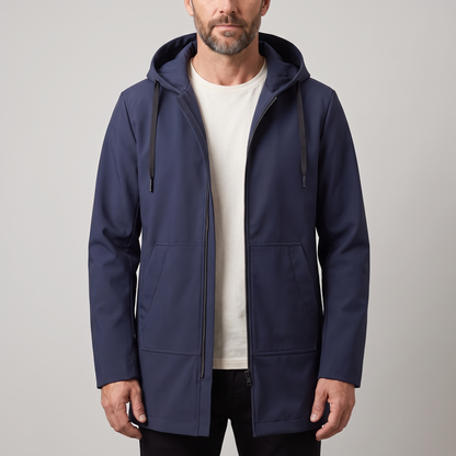 VESTE D’EXTÉRIEUR FONCTIONNELLE À CAPUCHE