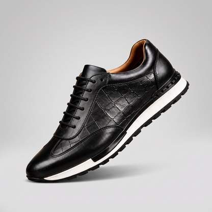 LORENZO BASKETS EN CUIR