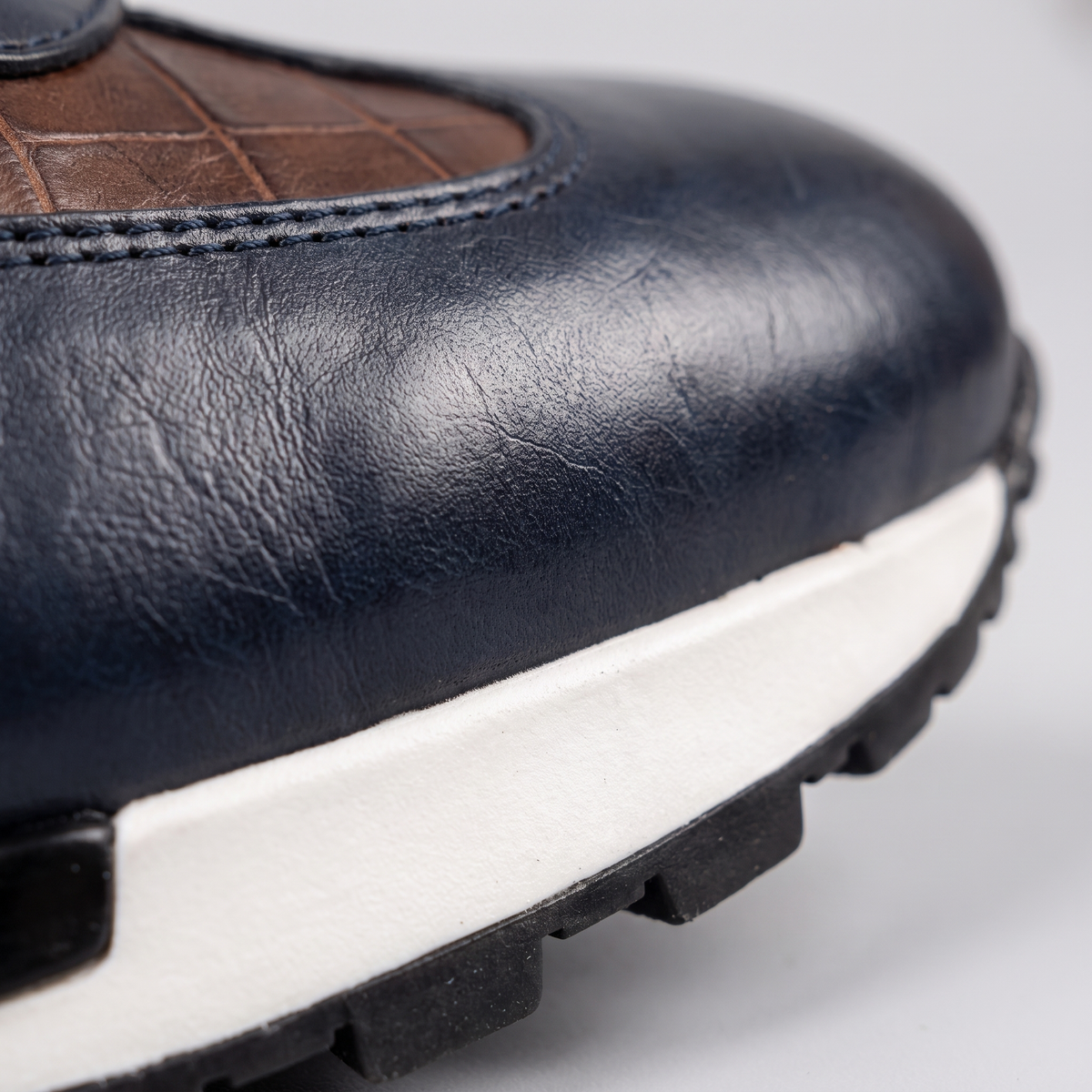 LORENZO BASKETS EN CUIR