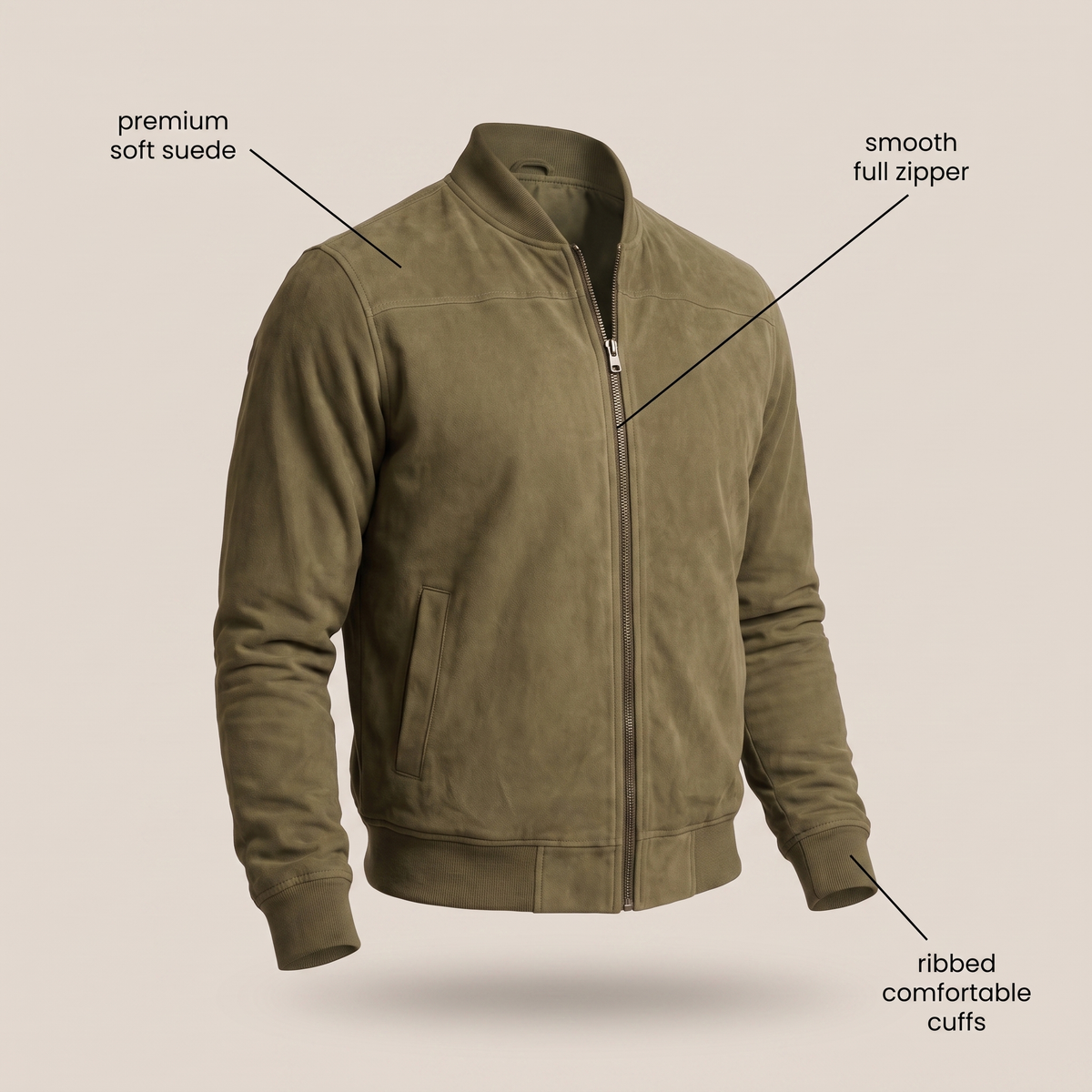 RADCLIFFE BLOUSON AVIATEUR CLASSIQUE