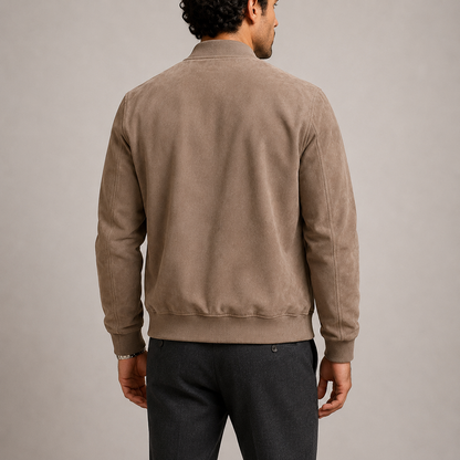 BLOUSON AVIATEUR LÉGER EFFET SUÈDE
