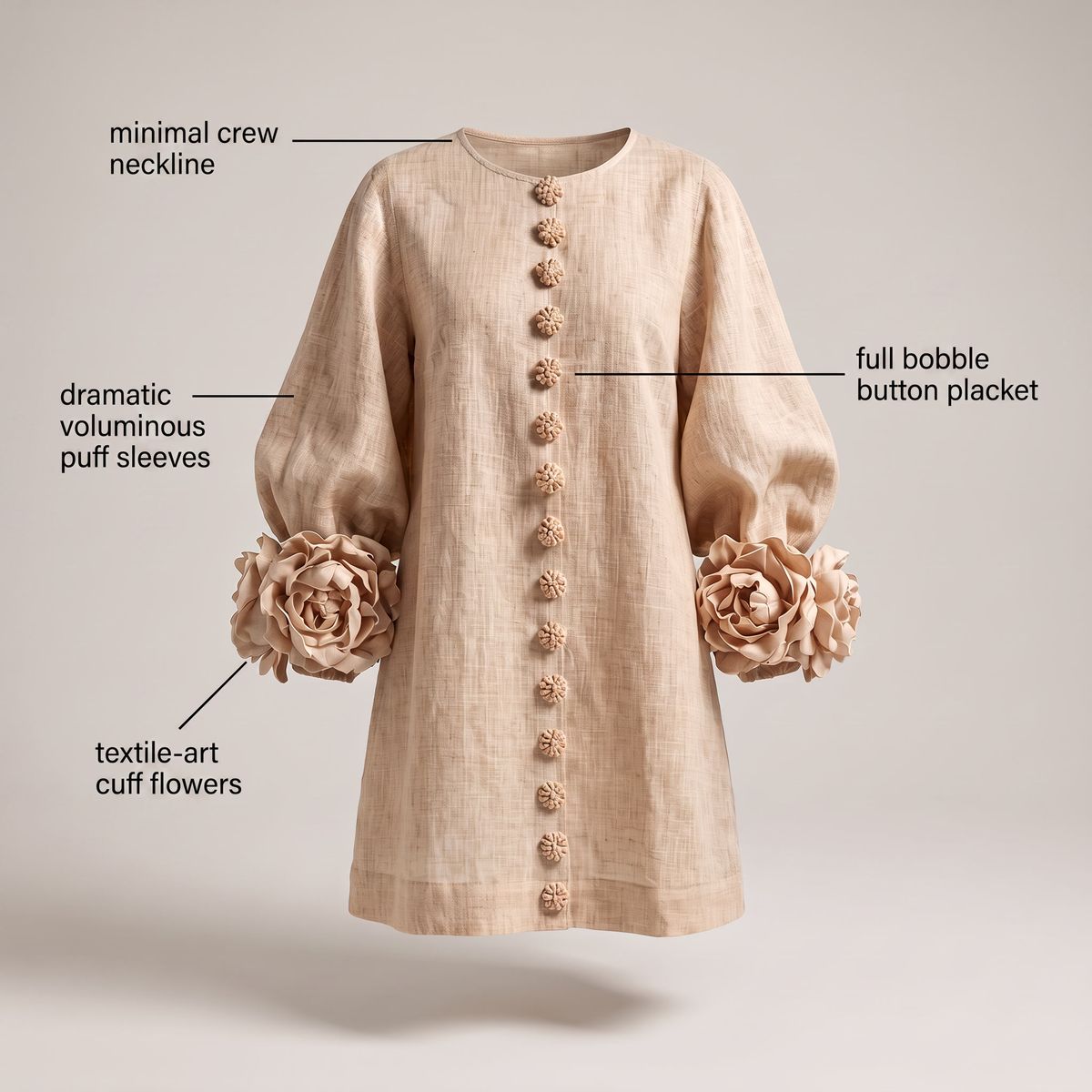 ARABELLA MINI-ROBE À MOTIF FLORAL
