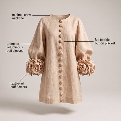 ARABELLA MINI-ROBE À MOTIF FLORAL