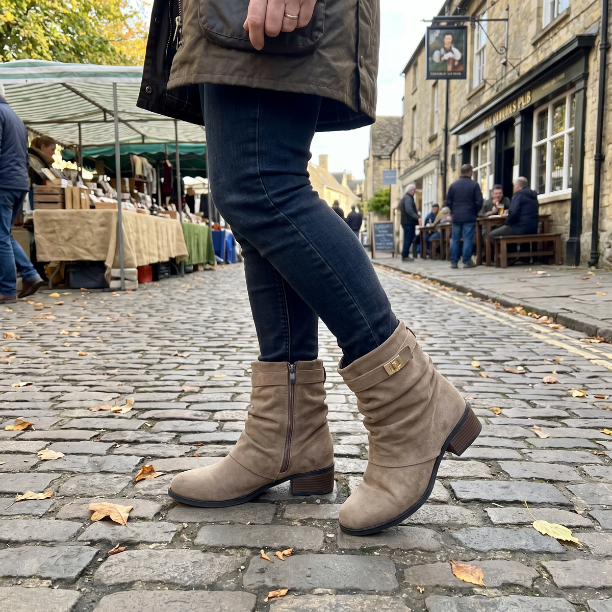 BECKFORD BOTTES EN SUÈDE À TIGE SLOUCH