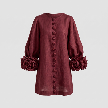 ARABELLA MINI-ROBE À MOTIF FLORAL