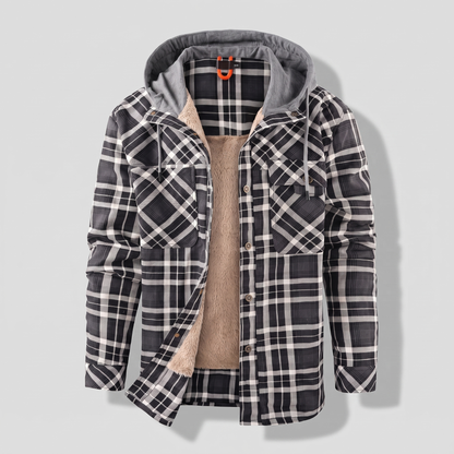 GRANTHAM VESTE À CAPUCHE FORTEMENT DOUBLÉE