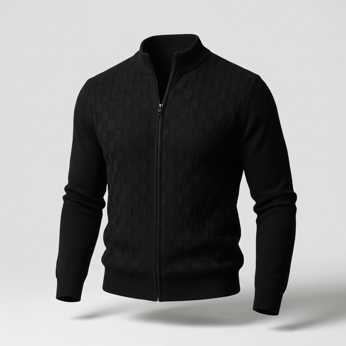 ALDRIC CARDIGAN À FERMETURE ÉCLAIR