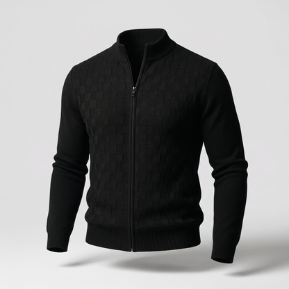 ALDRIC CARDIGAN À FERMETURE ÉCLAIR