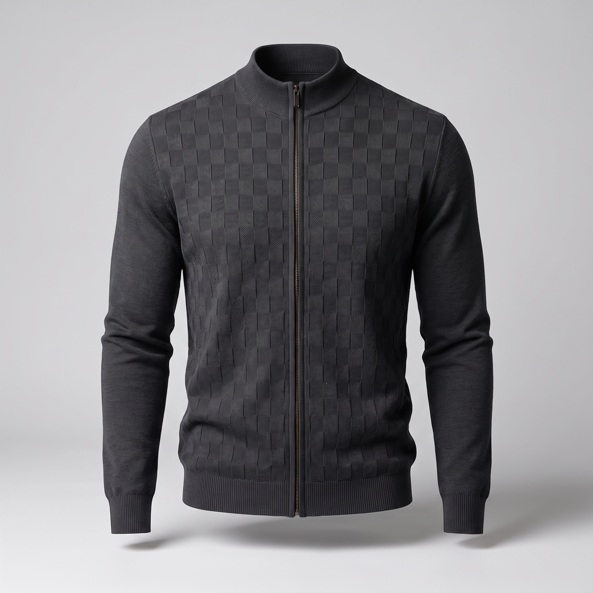 ALDRIC CARDIGAN À FERMETURE ÉCLAIR