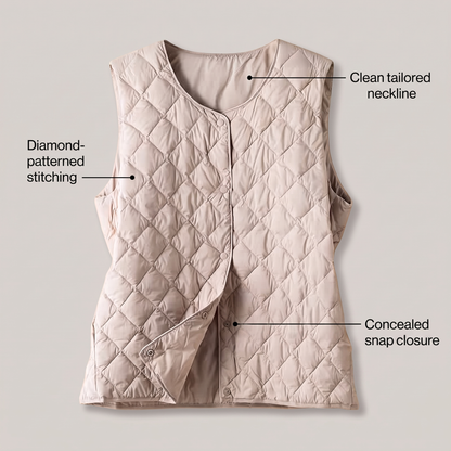 ALENA VESTE SANS MANCHES