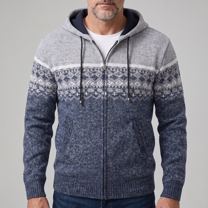 CALLUM GILET À MOTIFS